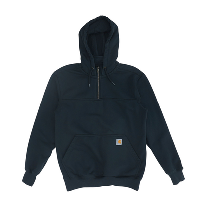 Black Solid Hoodie Pullover