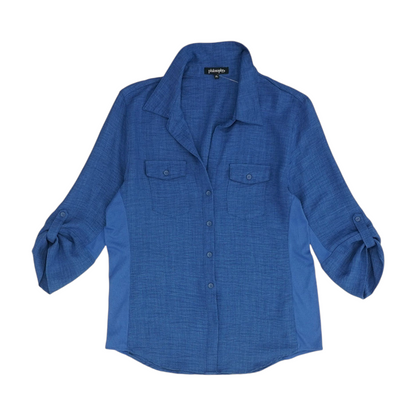 Blue Button Down