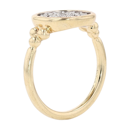 1/2 ctw 14K Yellow Gold Diamond Fashion Ring