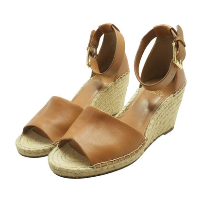 Brown Wedged Sandals