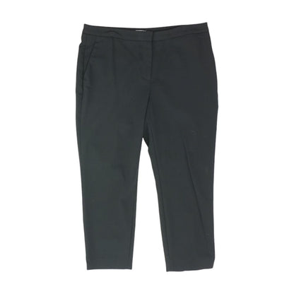 Black Solid Pants
