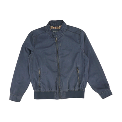 Blue Solid Jacket