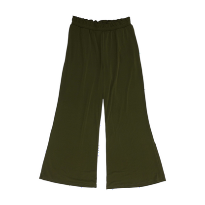 Green Wide Leg Pants