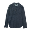 Navy Solid Long Sleeve Button Down