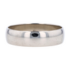14K White Gold Band