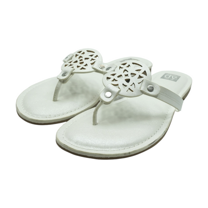 White Flip-Flops Shoes