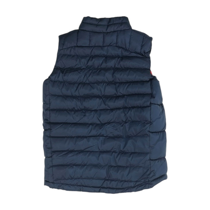 Navy Color Block Vest