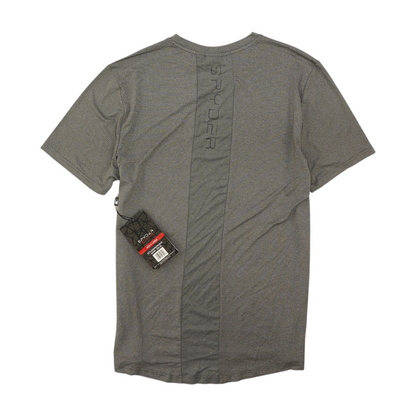 Gray Striped Active T-Shirt