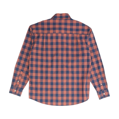 Blue Check Long Sleeve Button Down