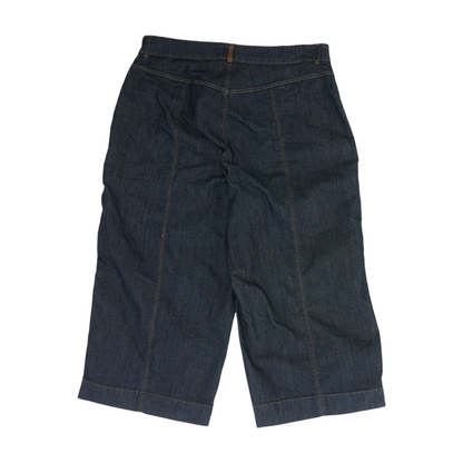 Black Plus Wide Leg Jeans