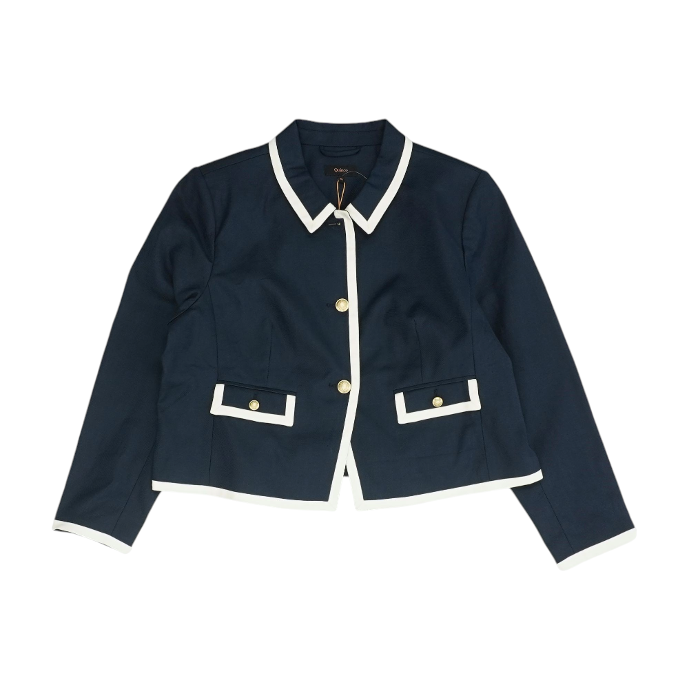 Navy Solid Jacket