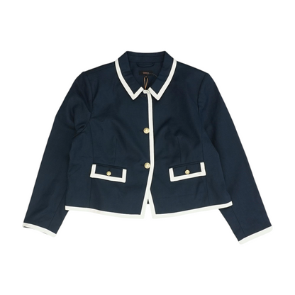 Navy Solid Jacket