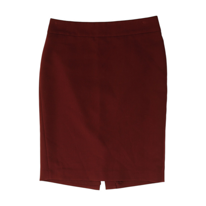 Maroon Mini Skirt