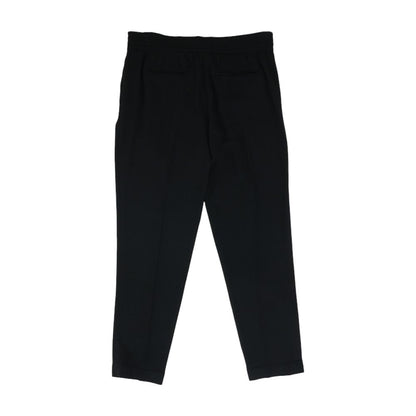 Black Solid Dress Pants