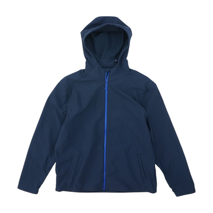 Navy Solid Active Jacket