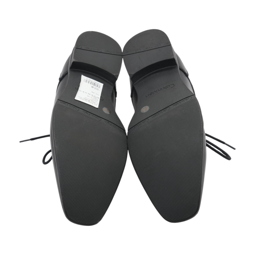 Black Lace-Up Dress Shoes