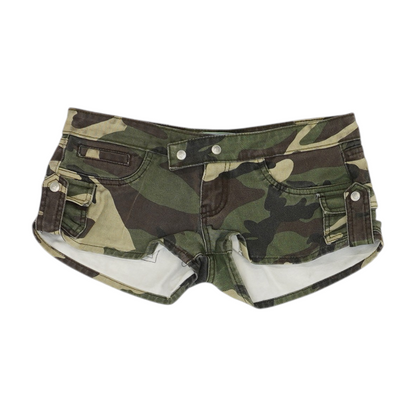 Green Camo Chino Shorts