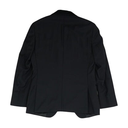 Black Solid Sport Coat