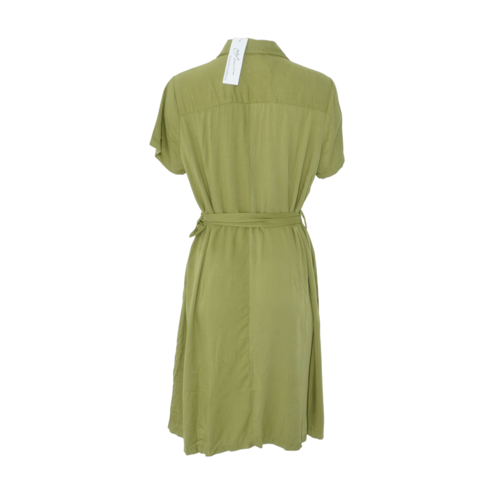 Green Petite Midi Dress