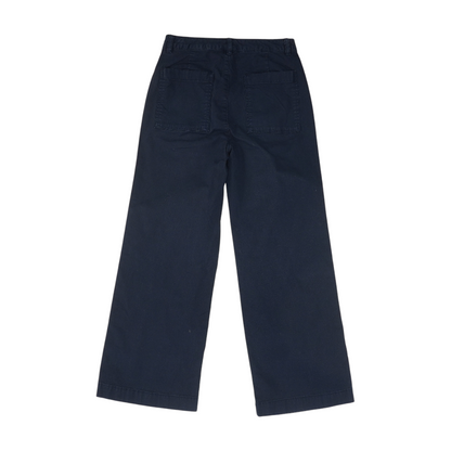 Navy Wide Leg Pants