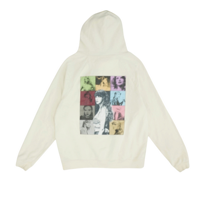 Beige Solid Hoodie Pullover