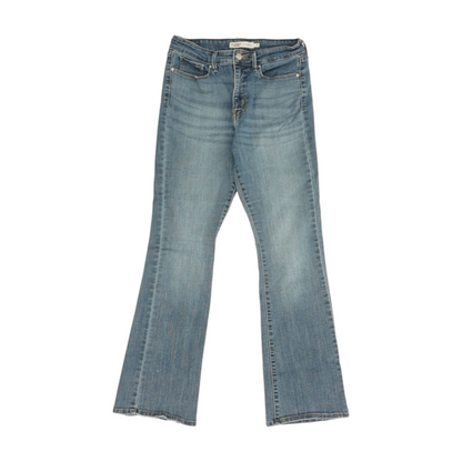 Blue Bootcut Jeans