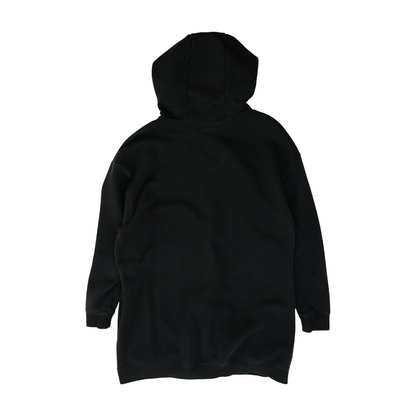 Black Solid Hoodie Pullover