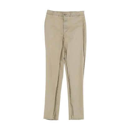 Gray Solid Pants