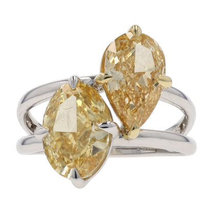 5.00 ctw 14K White Gold Lab Grown Diamond Statement Ring