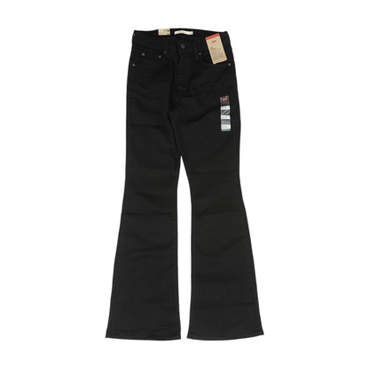 726 Black Bell Bottom Jeans