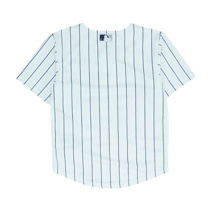 Boys' White New York Yankees Short Sleeve Jersey
