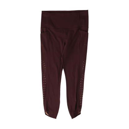 Maroon Active Leggings