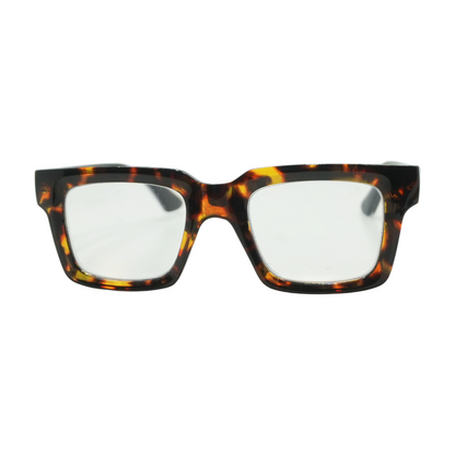 Tortoise o-Friendly Rectangle Prescription Eyewear