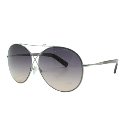 Silver Iva Round Sunglasses