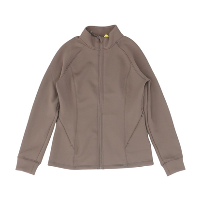 Brown Solid Active Jacket