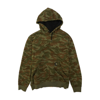 Green Camo Hoodie Pullover