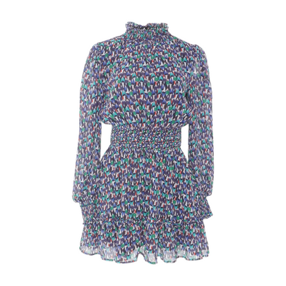 Multi Print Mini Dress