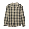 Tan Plaid Flannel Button Down