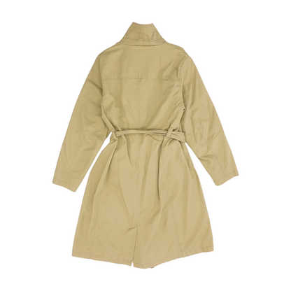 Beige Solid Coat