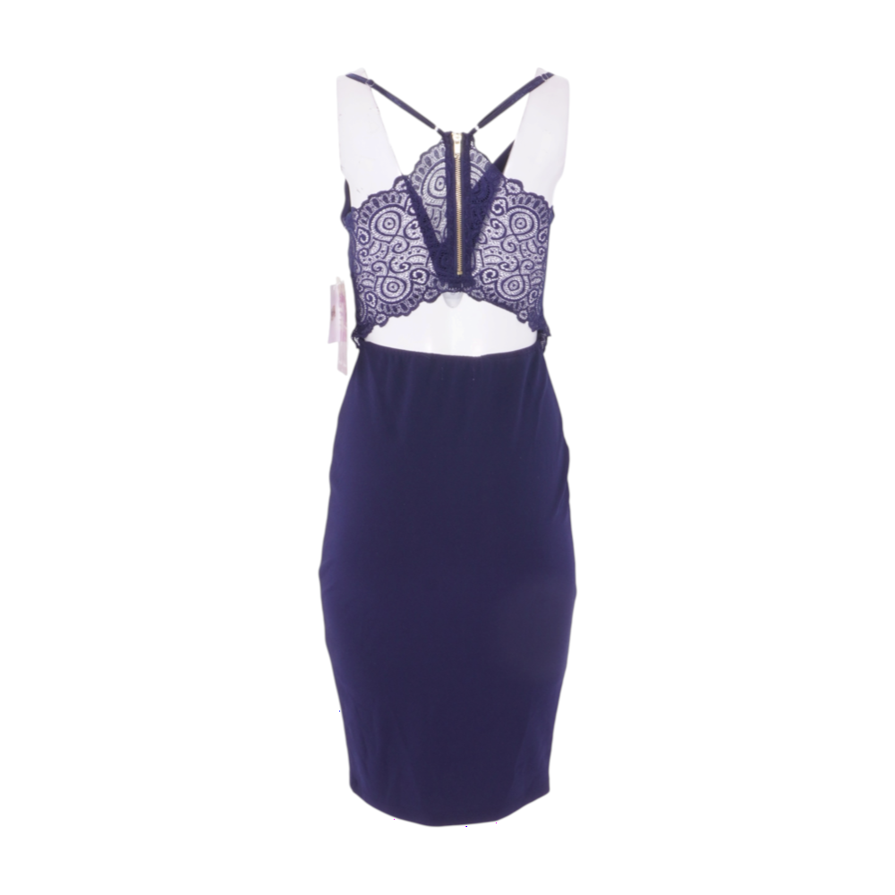 Emerald Sundae Navy Midi Dress – Image 2