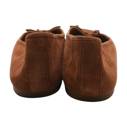Brown Slip-On Flats