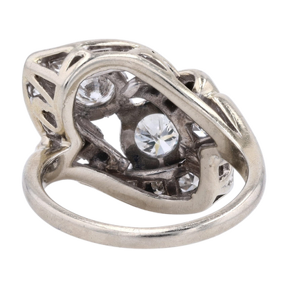 3/4 ctw 14K White Gold Diamond Fashion Ring