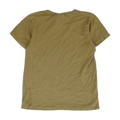 Brown Solid T-Shirt
