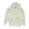Beige Solid Hoodie Pullover