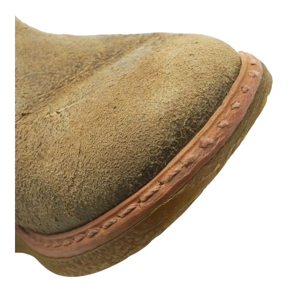 Dolce & Gabbana Brown Leather Boot with Shearling Lining – Image 7