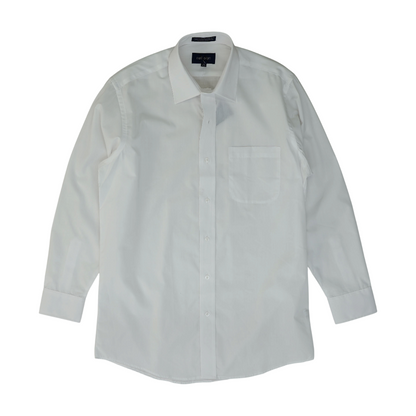 White Long Sleeve Button Down