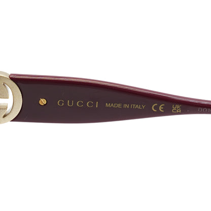 Maroon GG1023S Cat Eye Sunglasses