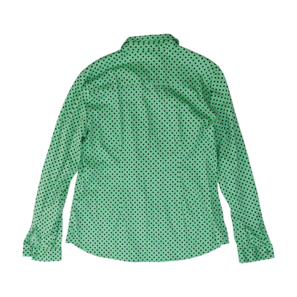 Green Polka Dot Blouse