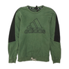 Green Solid Sweatshirt Pullover