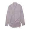 Purple Solid Long Sleeve Button Down